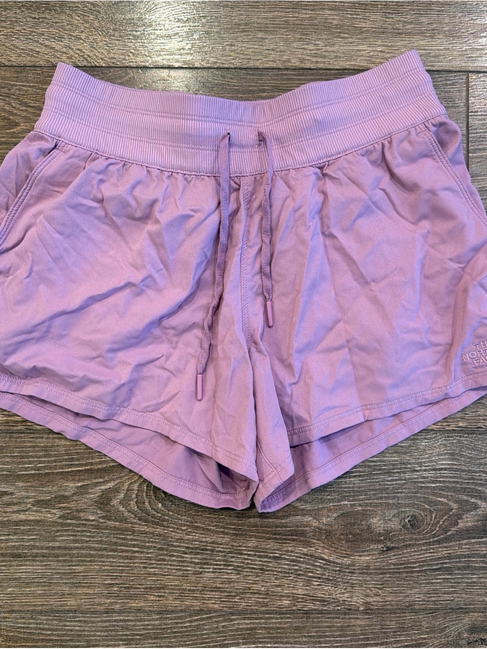 The North Face Lavender Athletic Drawcord Shorts